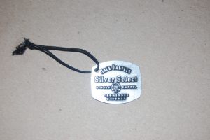 Aluminum Medallion Hang Tag